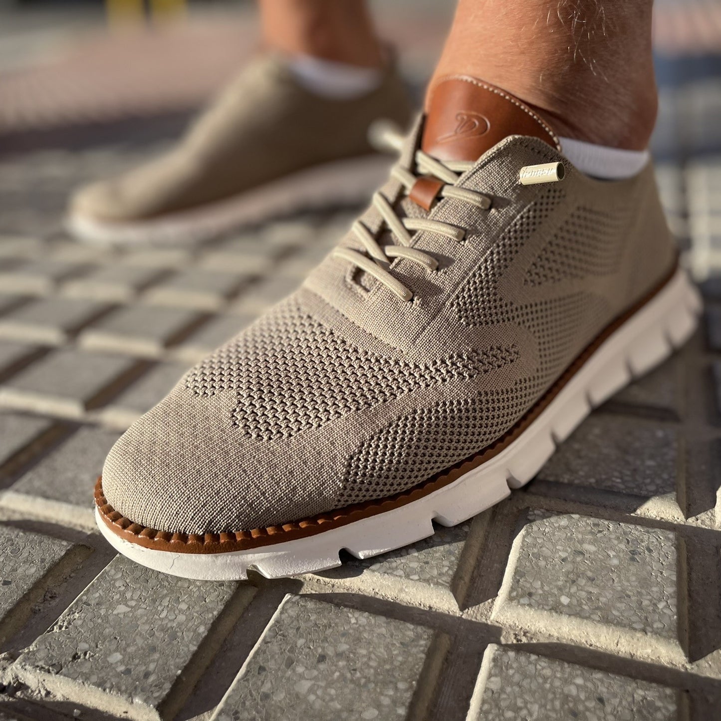 Lifestyle Casual Sneakers Beige