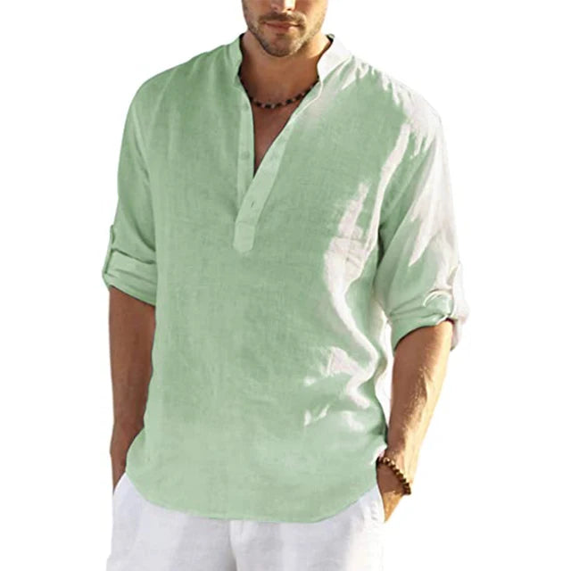 Ibiza Luxe Linen Shirt Collection