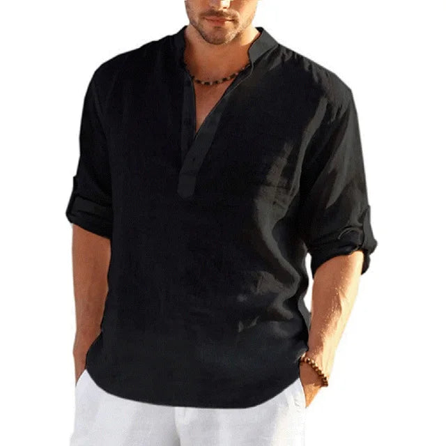 Ibiza Luxe Linen Shirt Collection