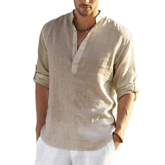 Ibiza Luxe Linen Shirt Collection