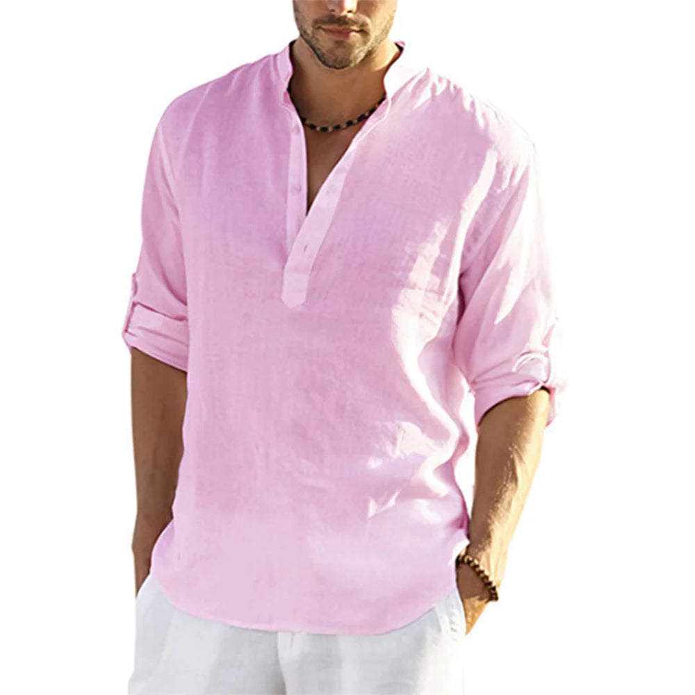 Ibiza Luxe Linen Shirt Collection